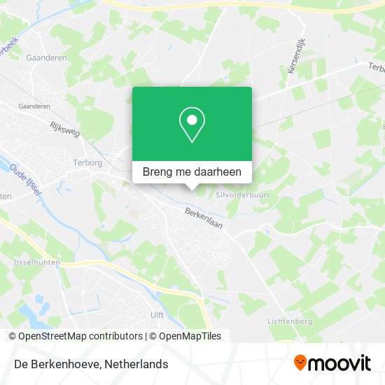 De Berkenhoeve kaart