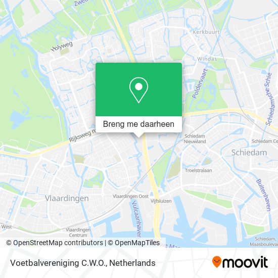 Voetbalvereniging C.W.O. kaart