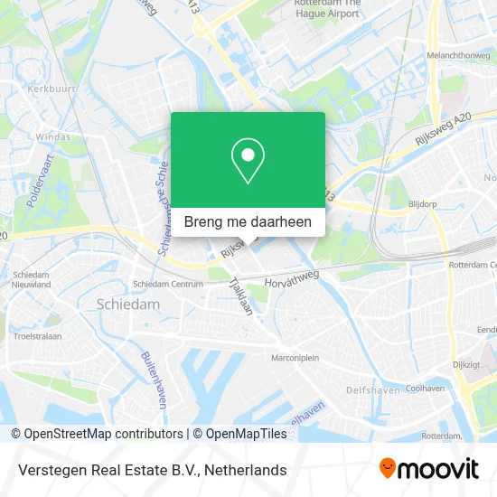 Verstegen Real Estate B.V. kaart
