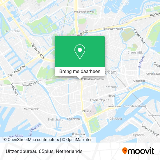 Uitzendbureau 65plus kaart