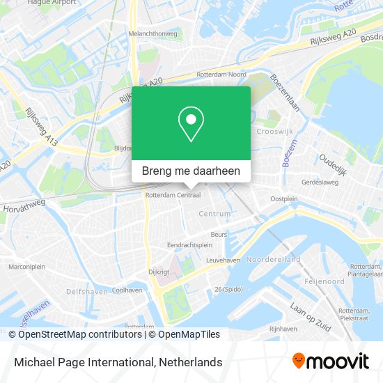 Michael Page International kaart