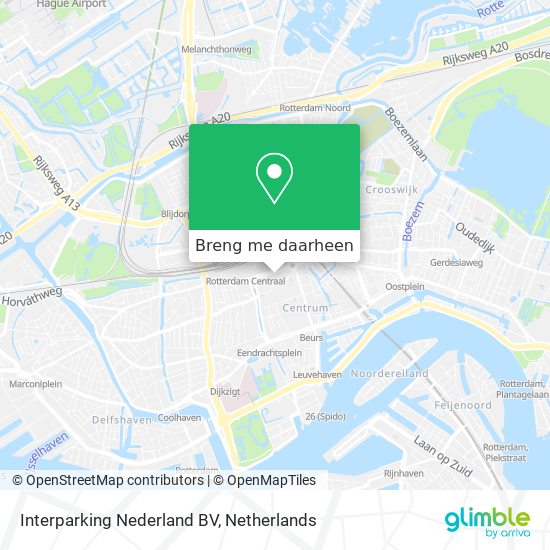 Interparking Nederland BV kaart