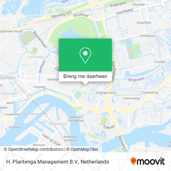 H. Plantenga Management B.V. kaart