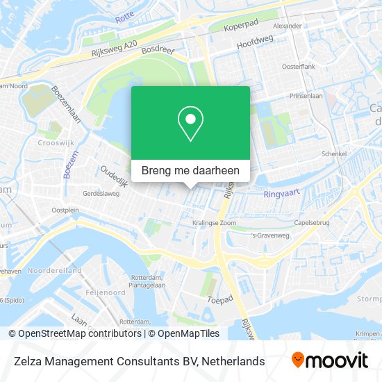 Zelza Management Consultants BV kaart