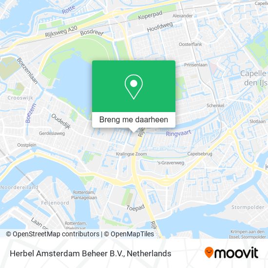 Herbel Amsterdam Beheer B.V. kaart