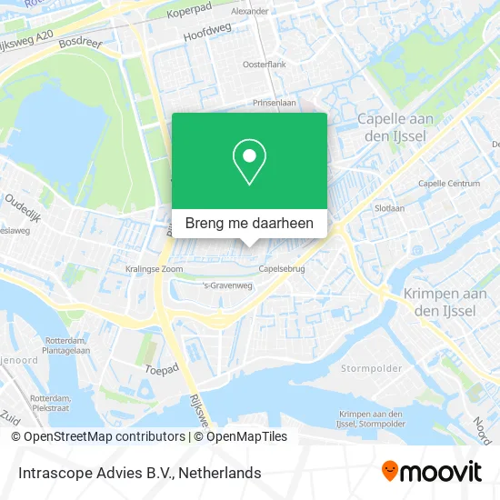 Intrascope Advies B.V. kaart