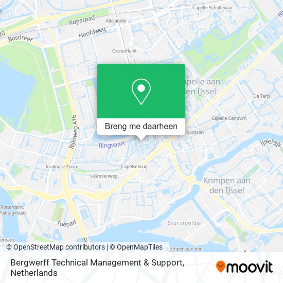 Bergwerff Technical Management & Support kaart