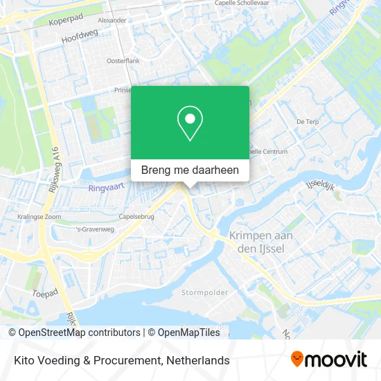 Kito Voeding & Procurement kaart