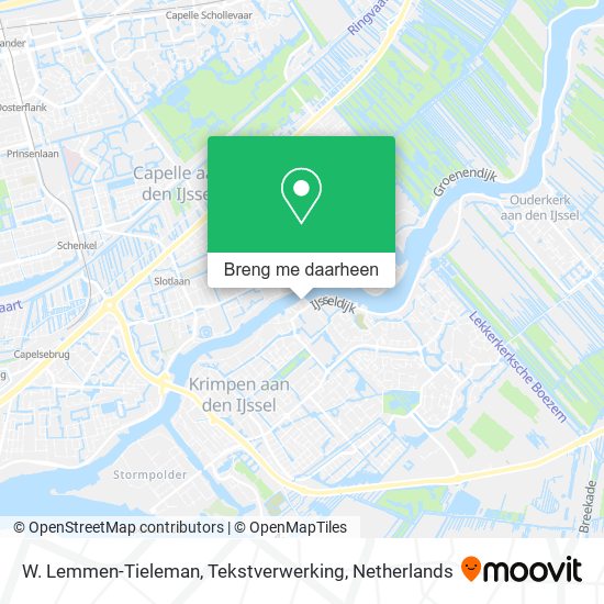 W. Lemmen-Tieleman, Tekstverwerking kaart