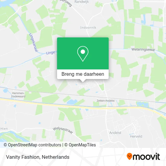 Vanity Fashion kaart