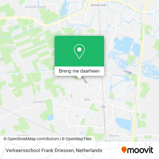 Verkeersschool Frank Driessen kaart