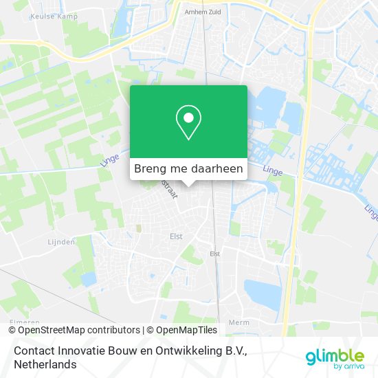 Contact Innovatie Bouw en Ontwikkeling B.V. kaart