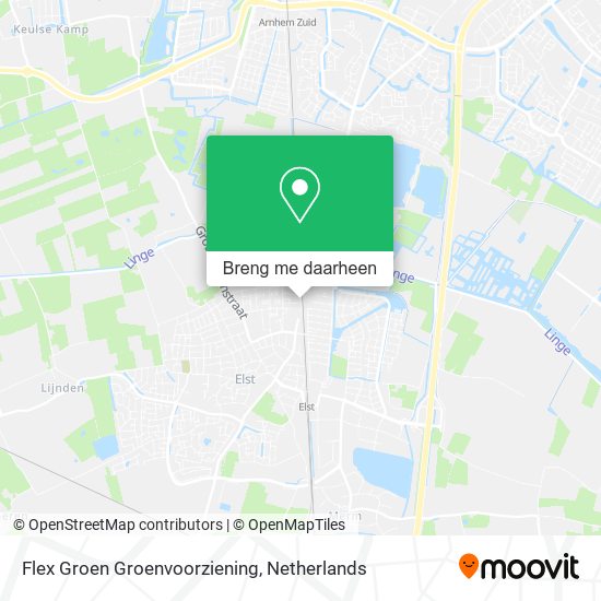 Flex Groen Groenvoorziening kaart