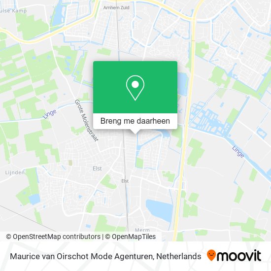 Maurice van Oirschot Mode Agenturen kaart