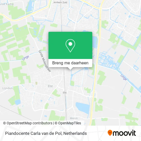 Piandocente Carla van de Pol kaart