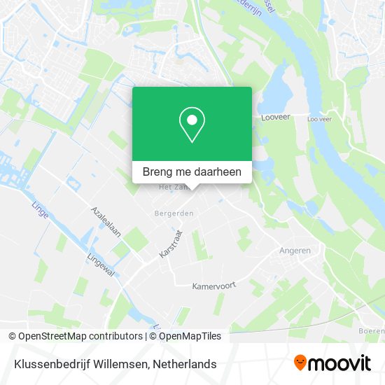 Klussenbedrijf Willemsen kaart