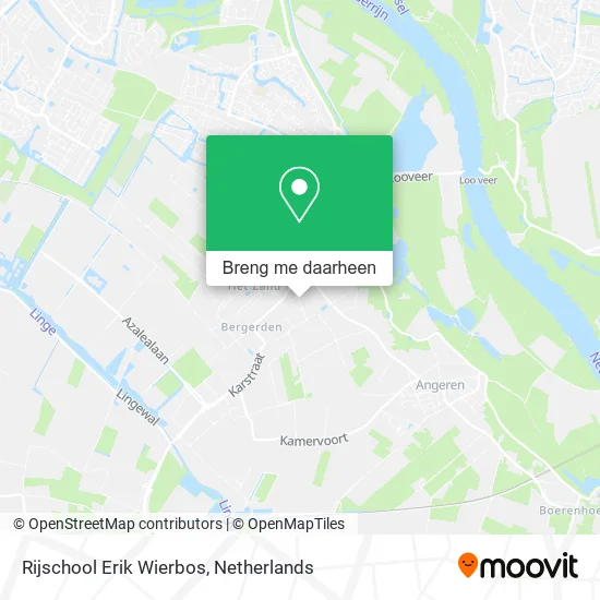 Rijschool Erik Wierbos kaart