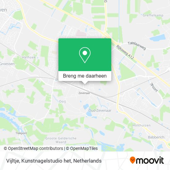 Vijltje, Kunstnagelstudio het kaart