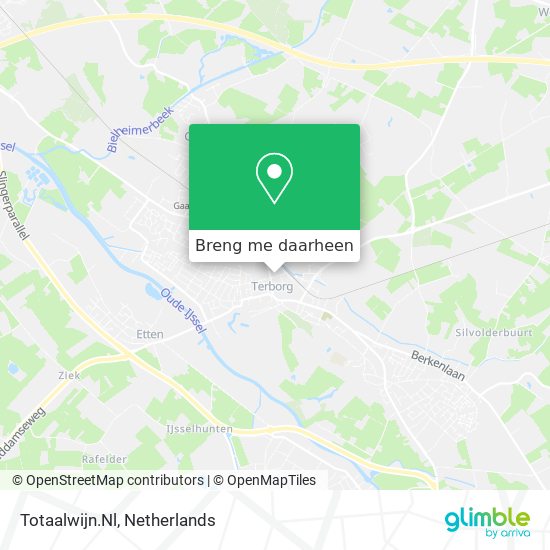 Totaalwijn.Nl kaart