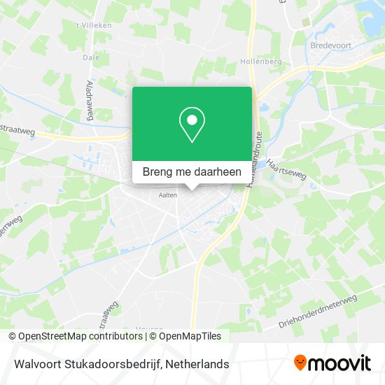 Walvoort Stukadoorsbedrijf kaart