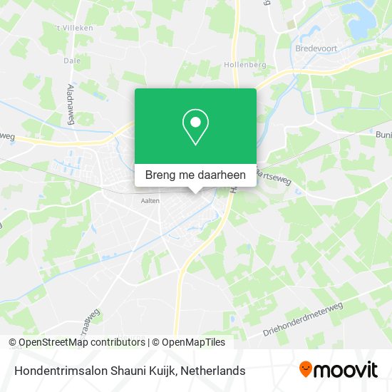 Hondentrimsalon Shauni Kuijk kaart