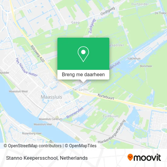 Stanno Keepersschool kaart