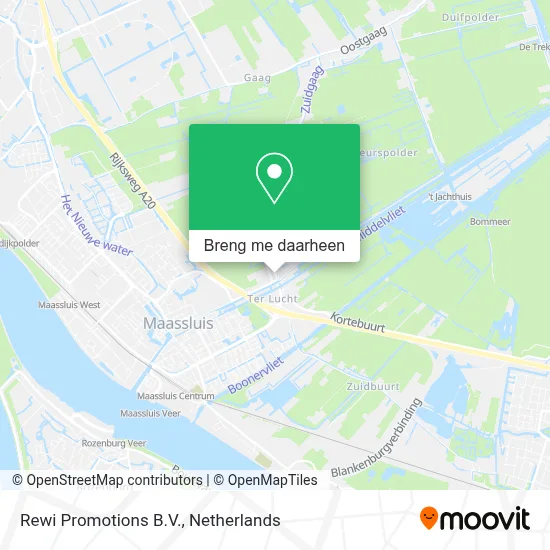 Rewi Promotions B.V. kaart