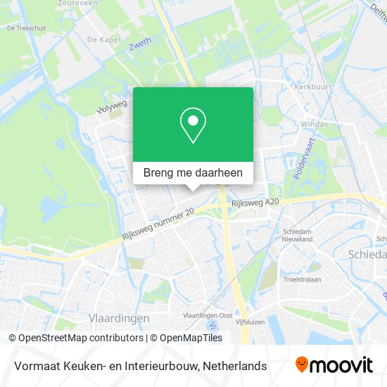 Vormaat Keuken- en Interieurbouw kaart