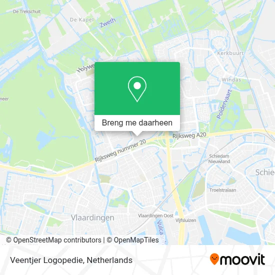 Veentjer Logopedie kaart