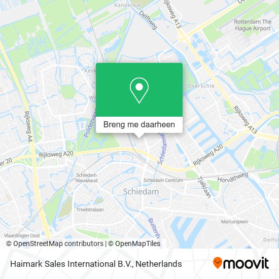 Haimark Sales International B.V. kaart
