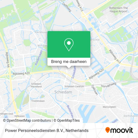 Power Personeelsdiensten B.V. kaart