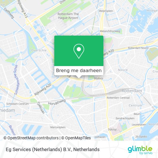 Eg Services (Netherlands) B.V. kaart