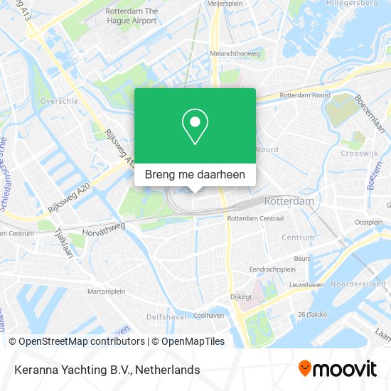 Keranna Yachting B.V. kaart