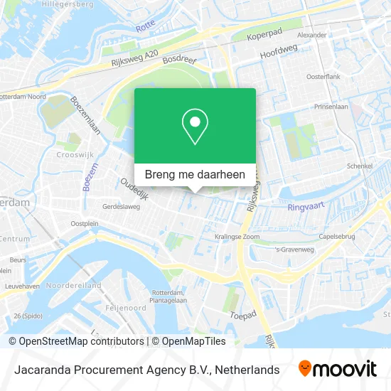 Jacaranda Procurement Agency B.V. kaart