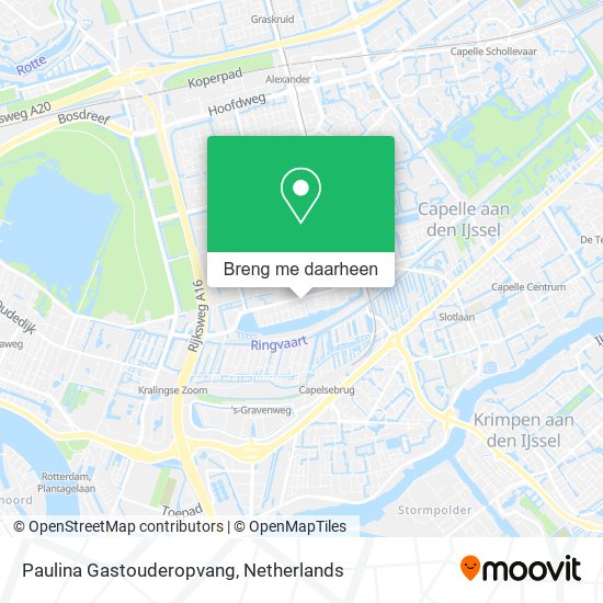 Paulina Gastouderopvang kaart