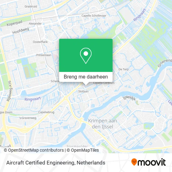 Aircraft Certified Engineering kaart