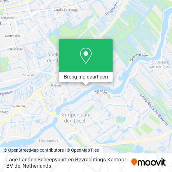 Lage Landen Scheepvaart en Bevrachtings Kantoor BV de kaart