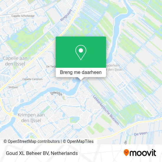 Goud XL Beheer BV kaart