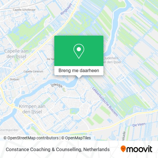 Constance Coaching & Counselling kaart