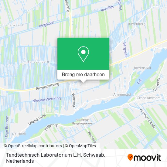 Tandtechnisch Laboratorium L.H. Schwaab kaart