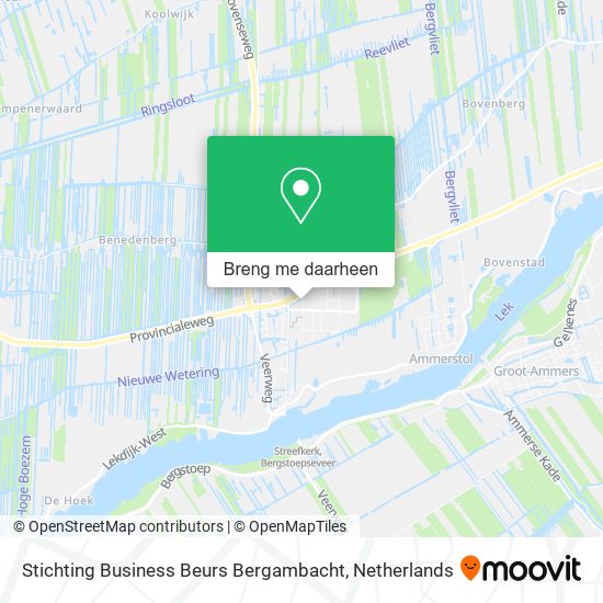 Stichting Business Beurs Bergambacht kaart