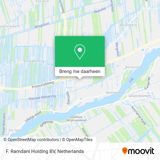 F. Ramdani Holding BV kaart