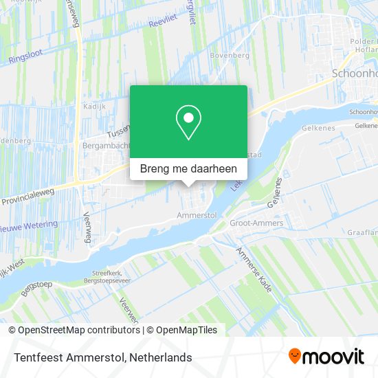 Tentfeest Ammerstol kaart