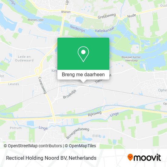 Recticel Holding Noord BV kaart