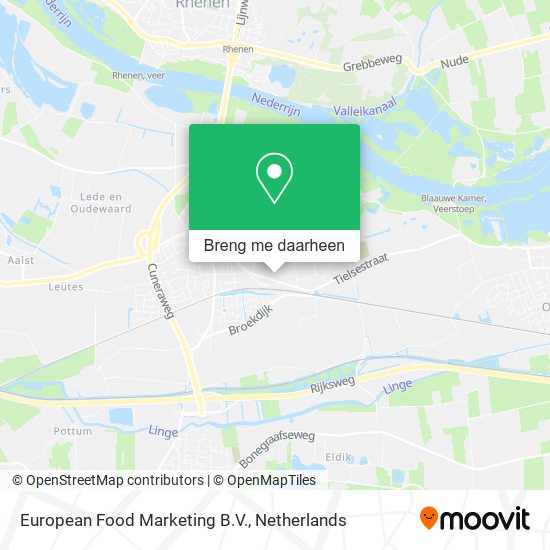 European Food Marketing B.V. kaart