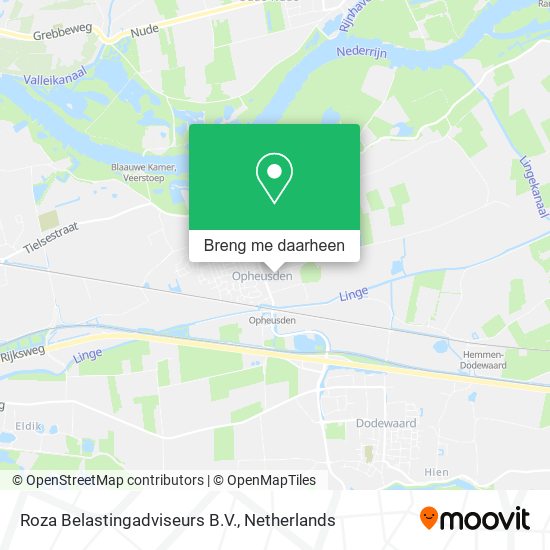 Roza Belastingadviseurs B.V. kaart