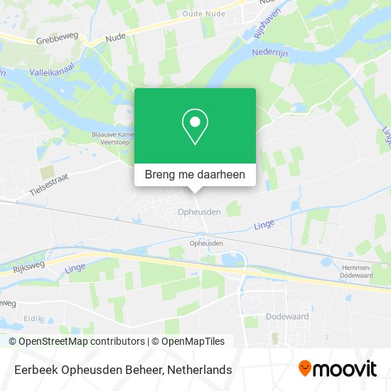 Eerbeek Opheusden Beheer kaart