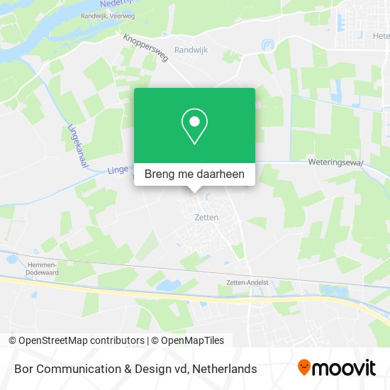Bor Communication & Design vd kaart