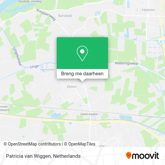Patricia van Wiggen kaart