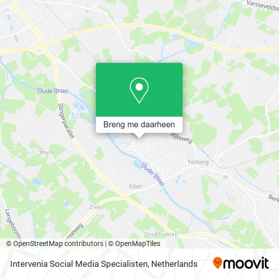 Intervenia Social Media Specialisten kaart